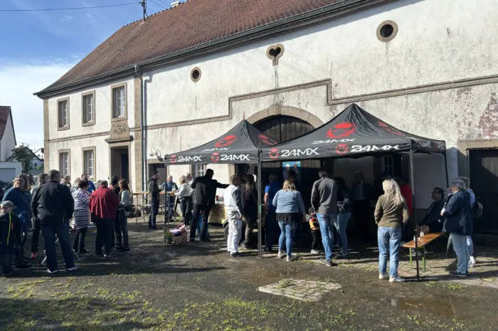 Cdu Grillen bei bestem Wetter!