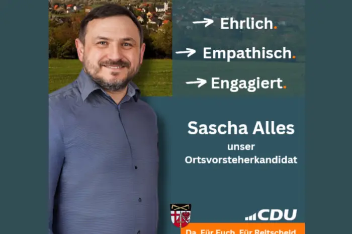 Unser Ortsvorsteher Kandidat