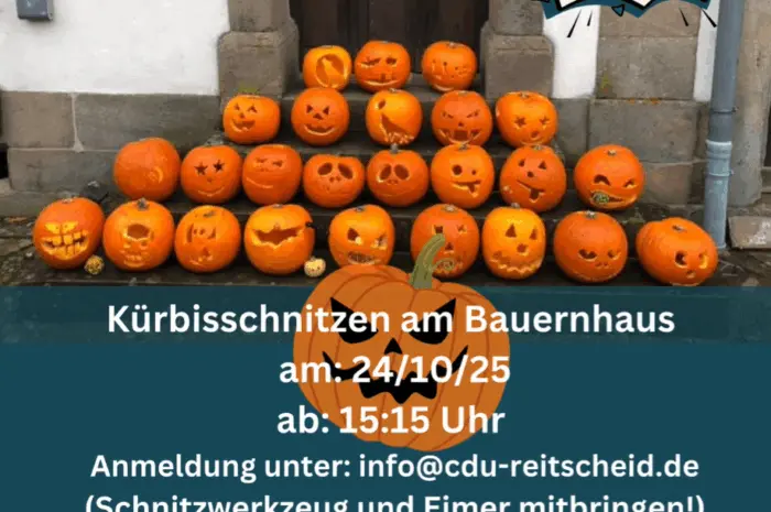Kürbisschnitzen am Bauernhaus 25